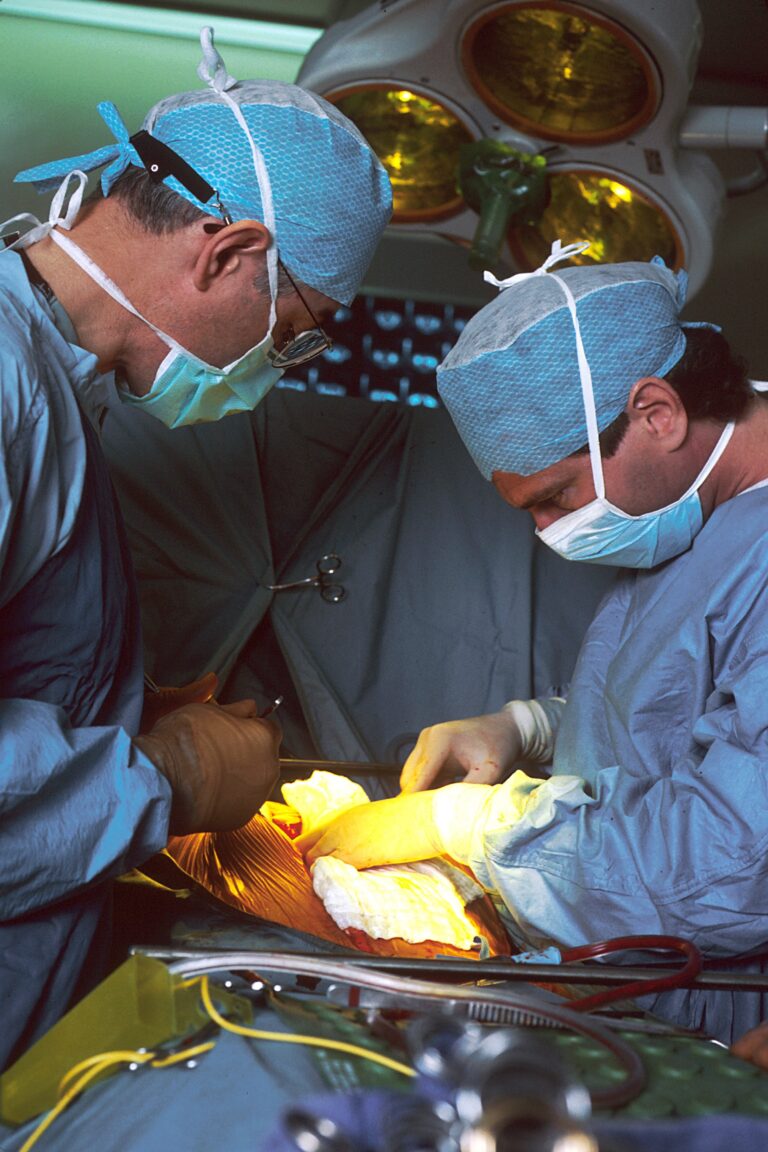 Mother of Six Sues After Hysterectomy Complications Surgeons working in an operating theatre